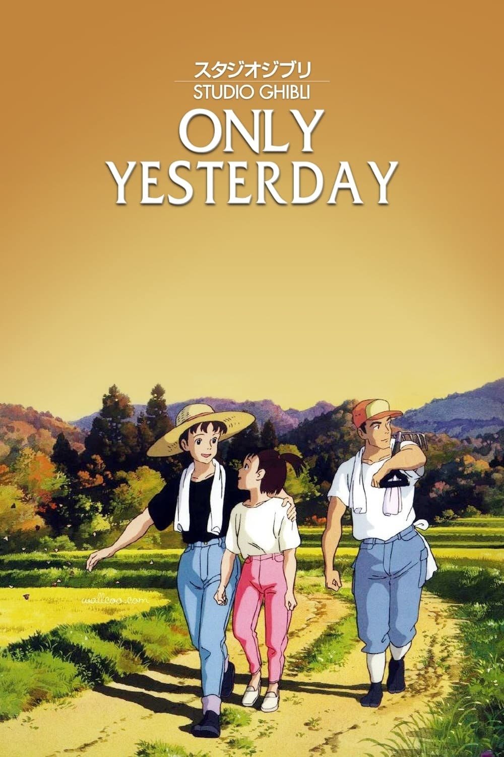 
Only Yesterday tainia anime