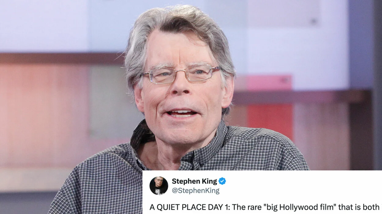 Ο Stephen King και η tweet/κριτική 2 γραμμών για το «A Quiet Place: Day One»